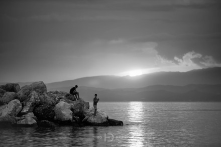 Greece - Black and white