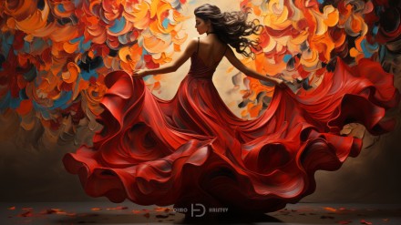 Flamenco dancer