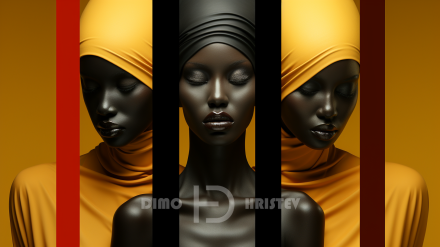 African mannequins